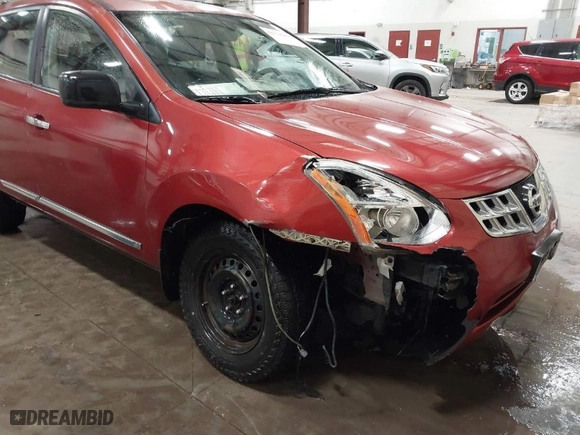 2012 Nissan Rogue S with VIN JN8AS5MT6CW253216, listed as a IAAI auction lot 41576836 with 274797 miles. Bid and sale history available at carsss.com. Image 6.
