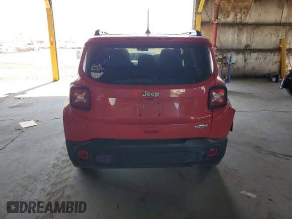 2020 Jeep Renegade Altitude with VIN ZACNJABB4LPL42991, listed as a Copart auction lot 56705265 with 93,977 mi miles and Salvage title. Bid and sale history available at DreamBid. Image 6.