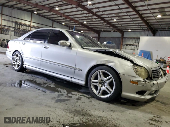 2006 Mercedes-Benz S 430 with VIN WDBNG70J46A481293, listed as a Copart auction lot 56481855 with Not provided miles and Salvage title. Bid and sale history available at DreamBid. Image 4.