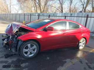 2012 Hyundai Elantra GLS with VIN KMHDH4AE1CU471370, listed as a IAAI auction lot 41759655 with 57,535 mi miles. Bid and sale history available at carsss.com. Image 15.