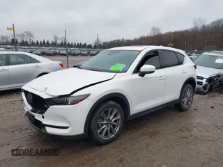 2021 Mazda CX-5 Grand Touring with VIN JM3KFADM4M1340141, listed as a IAAI auction lot 41194711 with 37,887 mi miles. Bid and sale history available at carsss.com. Image 17.