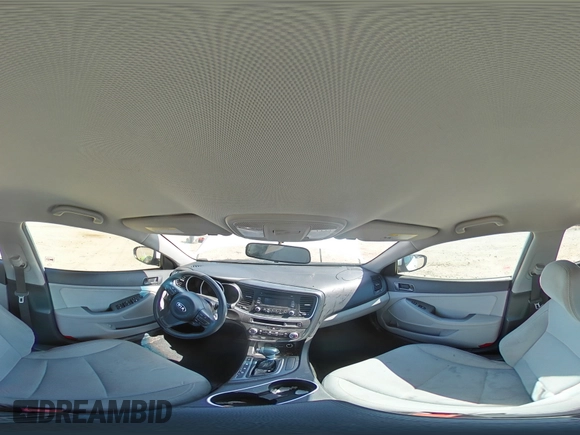 2014 Kia Optima LX with VIN 5XXGM4A74EG302158, listed as a Copart auction lot 46492685 with 147,302 mi miles and Salvage Title. Bid and sale history available at carsss.com. Image 12.