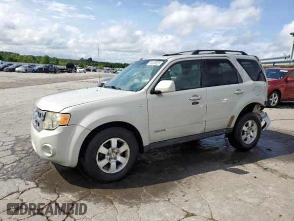 2008 Ford Escape Limited with VIN 1FMCU04198KB43285, listed as a Copart auction lot 55330325 with 240,648 mi miles and Salvage title. Bid and sale history available at DreamBid. Image 1.