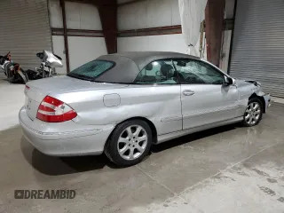2004 Mercedes-Benz CLK 320 with VIN WDBTK65G74T031166, listed as a Copart auction lot 79882744 with 86,801 mi miles and Salvage Title. Bid and sale history available at DreamBid. Image 3.