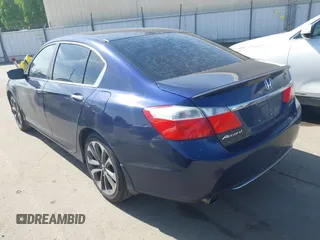2013 Honda Accord Sport with VIN 1HGCR2F55DA139446, listed as a IAAI auction lot 41991636 with 178,272 mi miles and . Bid and sale history available at DreamBid. Image 3.