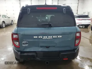 2021 Ford Bronco Sport Outer Banks with VIN 3FMCR9C69MRB27077, listed as a Copart auction lot 62323025 with 39,818 mi miles and Salvage title. Bid and sale history available at DreamBid. Image 6.
