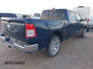 2022 Ram 1500 Big Horn with VIN 1C6RREMT1NN261444, listed as a IAAI auction lot 41811390 with 68,383 mi miles. Bid and sale history available at carsss.com. Image 4.