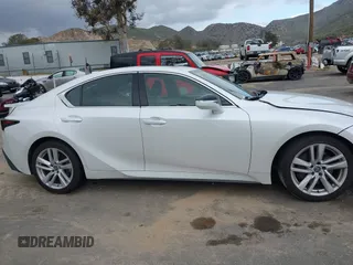 2021 Lexus IS with VIN JTHCA1D21M5116584, listed as a IAAI auction lot 41818401 with 56,354 mi miles. Bid and sale history available at carsss.com. Image 13.