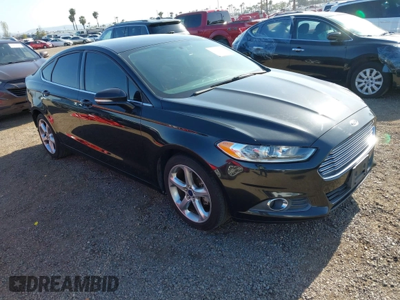 2014 Ford Fusion SE with VIN 3FA6P0HR7ER207927, listed as a IAAI auction lot 42094439 with 112,660 mi miles. Bid and sale history available at carsss.com. Image 1.