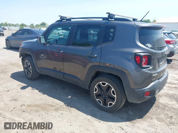 2017 Jeep Renegade Latitude with VIN ZACCJBBB9HPG63464, listed as a IAAI auction lot 42592072 with 78,031 mi miles and . Bid and sale history available at DreamBid. Image 3.