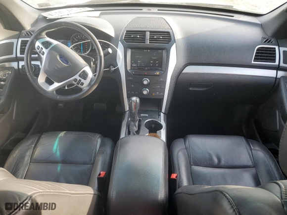 2015 Ford Explorer XLT with VIN 1FM5K8D89FGA95264, listed as a Copart auction lot 51052025 with 123,134 mi miles and Salvage Title. Bid and sale history available at carsss.com. Image 8.