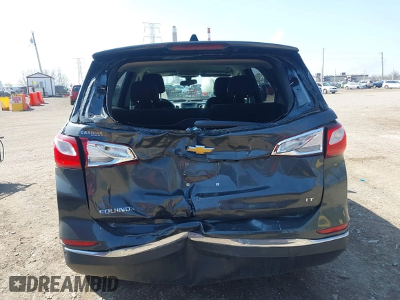 2018 Chevrolet Equinox LT with VIN 2GNAXJEV1J6333009, listed as a IAAI auction lot 41937957 with 56,623 mi miles and . Bid and sale history available at DreamBid. Image 16.