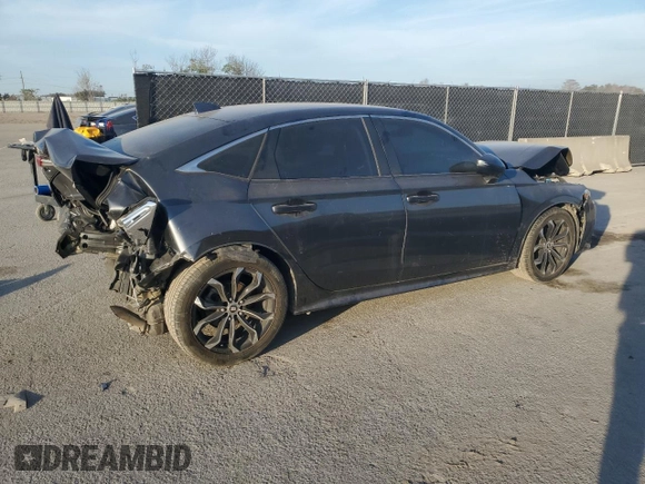 2022 Honda Civic Sedan LX with VIN 2HGFE2F2XNH542467, listed as a Copart auction lot 89328665 with 69,270 mi miles and Salvage Title. Bid and sale history available at carsss.com. Image 3.
