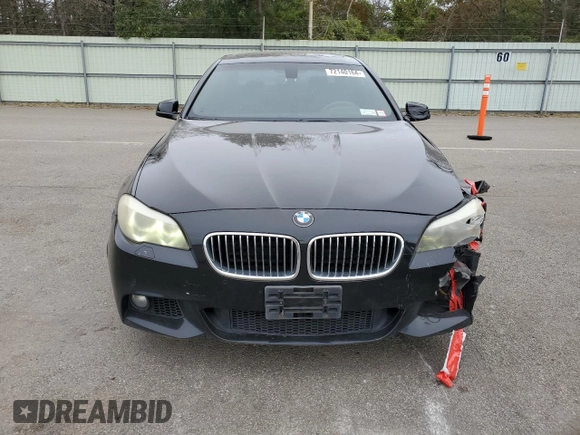 2013 BMW 5 Series 535i with VIN WBAFR7C59DC826797, listed as a Copart auction lot 72140164 with 236,901 mi miles and Salvage title. Bid and sale history available at DreamBid. Image 5.