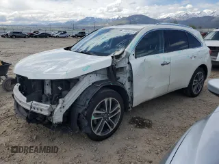 2017 Acura MDX Sport Hybrid w/Advance Pkg with VIN 5FRYD7H76HB000856, listed as a Copart auction lot 53651514 with 133,933 mi miles. Bid and sale history available at carsss.com. Image 1.
