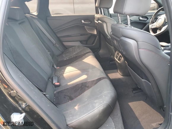 2021 Acura TLX w/A-Spec Package with VIN 19UUB5F58MA016749, listed as a Copart auction lot 45724805 with 0 mi miles and Salvage Title. Bid and sale history available at carsss.com. Image 10.