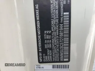 2013 MINI Hardtop с VIN WMWSU3C57DT681944, выставлен на аукционе Copart как лот 60126245 с пробегом 118 319 миль миль и Списание • Salvage title. История ставок и продаж доступна на DreamBid. Изображение 12.