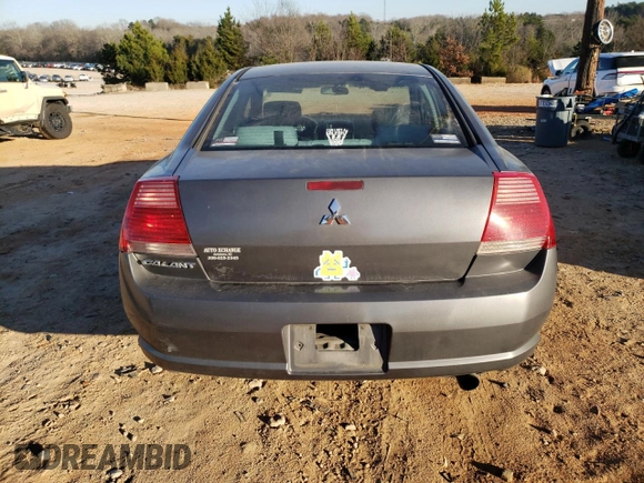 2005 Mitsubishi Galant DE with VIN 4A3AB26F05E029849, listed as a Copart auction lot 86317664 with 155,768 mi miles and Salvage Title. Bid and sale history available at carsss.com. Image 6.