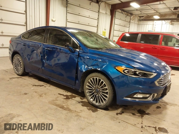 2017 Ford Fusion SE with VIN 3FA6P0H99HR340225, listed as a IAAI auction lot 41977752 with 97,385 mi miles. Bid and sale history available at carsss.com. Image 1.