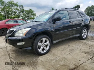 2008 Lexus RX 350 z VIN 2T2HK31U48C067570, wystawiony jako Copart lot #58711905 z przebiegiem 128 521 mil mil oraz Szkoda całkowita • Salvage title. Historia ofert i sprzedaży dostępna na DreamBid. Obrazek 1.