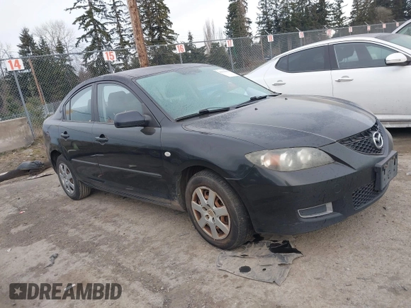 2007 Mazda 3 i Sport with VIN JM1BK12F571768782, listed as a IAAI auction lot 41523984 with 212,276 mi miles and . Bid and sale history available at DreamBid. Image 1.