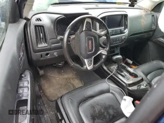 2019 GMC Canyon 4WD SLT with VIN 1GTG6DEN4K1354710, listed as a Copart auction lot 62419354 with 83,107 mi miles and Salvage Title. Bid and sale history available at carsss.com. Image 8.