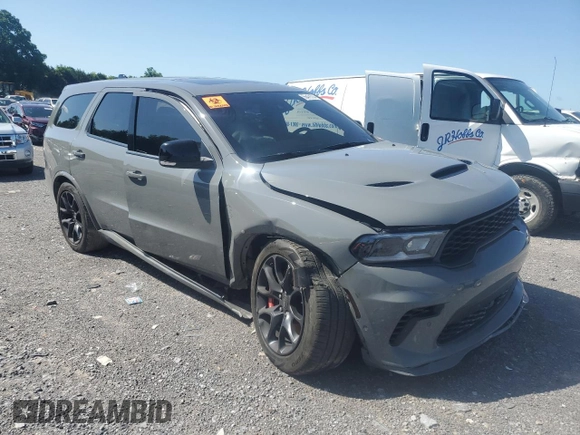 2023 Dodge Durango SRT Hellcat Premium with VIN 1C4SDJH91PC584844, listed as a Copart auction lot 56479704 with 5,077 mi miles and Clean Title. Bid and sale history available at DreamBid. Image 4.