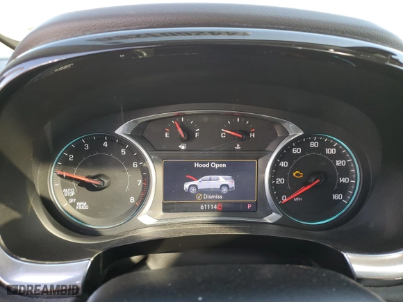 2021 Chevrolet Traverse High Country with VIN 1GNEVNKW5MJ229450, listed as a Copart auction lot 44260125 with 61,114 mi miles and Salvage Title. Bid and sale history available at carsss.com. Image 9.
