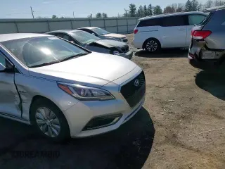 2016 Hyundai Sonata Hybrid SE with VIN KMHE24L1XGA025242, listed as a Copart auction lot 47191383 with 57,688 mi miles. Bid and sale history available at carsss.com. Image 10.