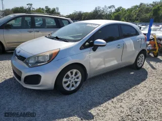2013 Kia Rio SX with VIN KNADN5A32D6303905, listed as a Copart auction lot 52842575 with 94,880 mi miles and Salvage Title. Bid and sale history available at carsss.com. Image 1.