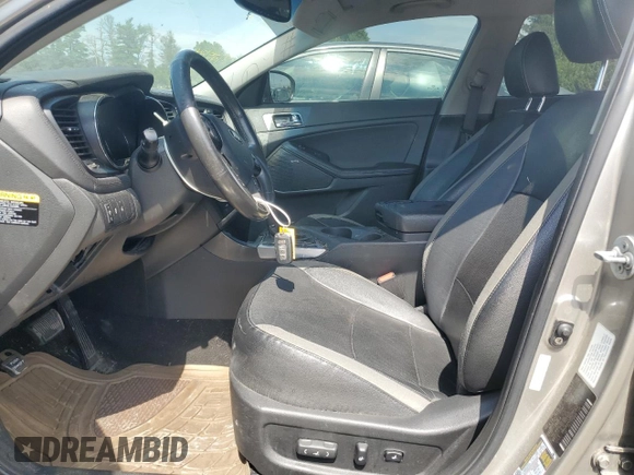 2013 Kia Optima Hybrid LX with VIN KNAGM4AD2D5057303, listed as a Copart auction lot 65428374 with 168,513 mi miles and Salvage Title. Bid and sale history available at carsss.com. Image 7.