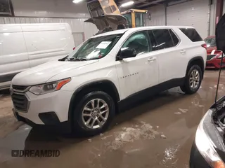 2018 Chevrolet Traverse LS with VIN 1GNEVFKW8JJ193464, listed as a IAAI auction lot 41448963 with 90,910 mi miles. Bid and sale history available at carsss.com. Image 2.