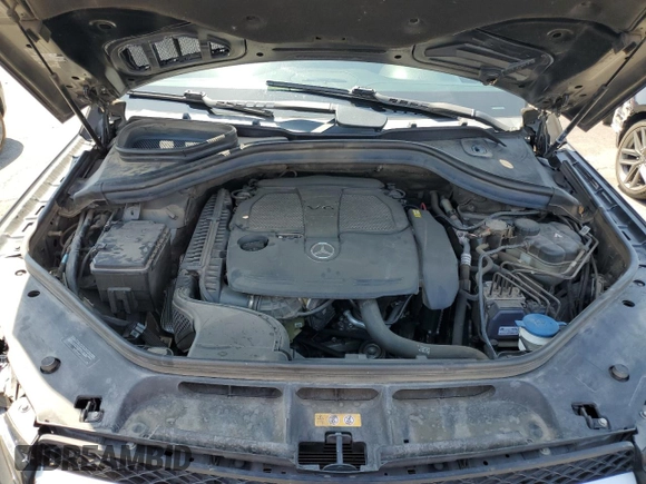 2017 Mercedes-Benz GLE 350 with VIN 4JGDA5HB3HA972503, listed as a Copart auction lot 61898535 with 104,507 mi miles and Salvage title. Bid and sale history available at DreamBid. Image 12.