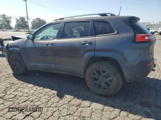 2017 Jeep Cherokee Trailhawk L Plus with VIN 1C4PJMBS4HD237094, listed as a Copart auction lot 61051675 with 104,852 mi miles and Salvage title. Bid and sale history available at DreamBid. Image 2.