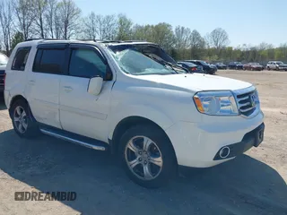2013 Honda Pilot EX-L with VIN 5FNYF4H64DB036881, listed as a IAAI auction lot 41975835 with 115,539 mi miles and . Bid and sale history available at carsss.com. Image 1.