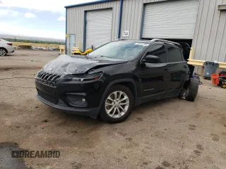 2019 Jeep Cherokee Latitude z VIN 1C4PJLCB2KD326937, wystawiony jako Copart lot #55591095 z przebiegiem 125 139 mil mil oraz Szkoda całkowita • Salvage title. Historia ofert i sprzedaży dostępna na DreamBid. Obrazek 1.