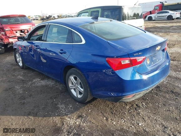 2023 Chevrolet Malibu LS with VIN 1G1ZB5ST9PF177930, listed as a IAAI auction lot 41491213 with NaN miles. Bid and sale history available at carsss.com. Image 3.