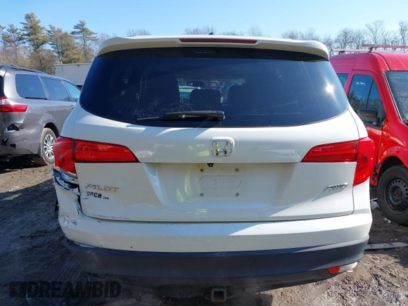2016 Honda Pilot EX-L with VIN 5FNYF6H50GB073384, listed as a IAAI auction lot 41639667 with 99,267 mi miles. Bid and sale history available at carsss.com. Image 16.
