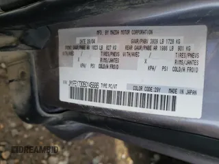 2005 Mazda RX-8 with VIN JM1FE173050145886, listed as a Copart auction lot 71110404 with 66,894 mi miles and Salvage Title. Bid and sale history available at carsss.com. Image 12.