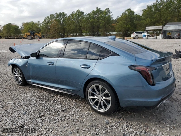 2024 Cadillac CT5 Sport with VIN 1G6DP5RK5R0129186, listed as a Copart auction lot 85107474 with 11,880 mi miles and Salvage Title. Bid and sale history available at carsss.com. Image 2.