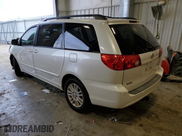 2010 Toyota Sienna XLE with VIN 5TDYK4CC5AS331083, listed as a Copart auction lot 52560595 with 0 mi miles and Non Repairable. Bid and sale history available at carsss.com. Image 2.