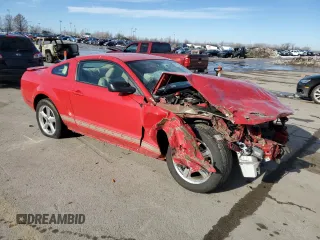 2008 Ford Mustang Deluxe with VIN 1ZVHT80N385174113, listed as a Copart auction lot 88776885 with Not provided miles and Salvage title. Bid and sale history available at DreamBid. Image 4.