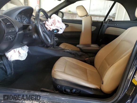 2011 BMW 1 Series 128i with VIN WBAUL7C53BVM81003, listed as a Copart auction lot 43986665 with Not provided miles and Salvage title. Bid and sale history available at DreamBid. Image 7.