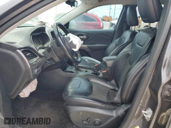 2019 Jeep Cherokee Latitude Plus z VIN 1C4PJLLB5KD226718, wystawiony jako Copart lot #62527585 z przebiegiem 99 990 mil mil oraz Szkoda całkowita • Salvage title. Historia ofert i sprzedaży dostępna na DreamBid. Obrazek 7.