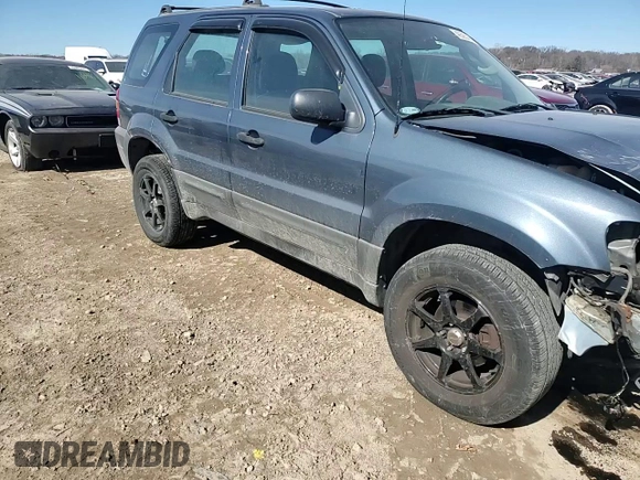 2005 Ford Escape XLS Value with VIN 1FMYU02ZX5KB32127, listed as a Copart auction lot 46595145 with 144,182 mi miles and Salvage Title. Bid and sale history available at carsss.com. Image 11.