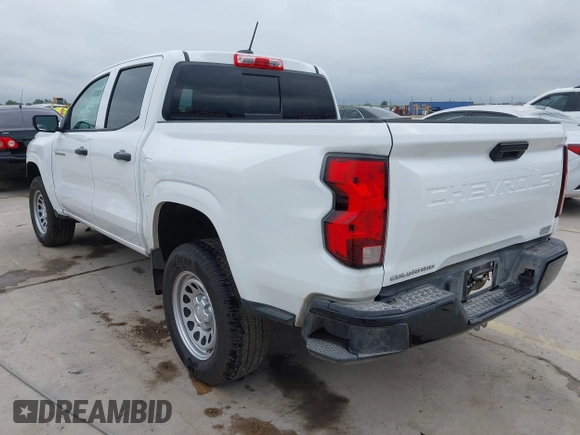 2023 Chevrolet Colorado 2WD Work Truck with VIN 1GCGSBEC6P1194416, listed as a IAAI auction lot 42018738 with 17,939 mi miles and . Bid and sale history available at DreamBid. Image 3.