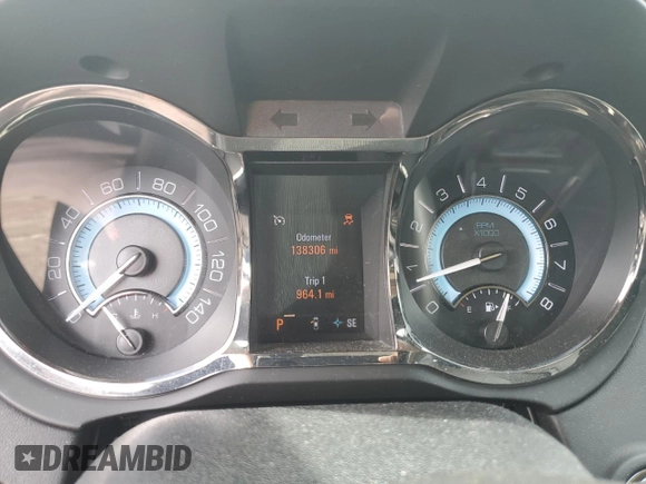 2013 Buick LaCrosse Premium 2 with VIN 1G4GH5E37DF123834, listed as a Copart auction lot 55840735 with 138,306 mi miles and Salvage title. Bid and sale history available at DreamBid. Image 9.