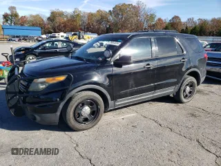 2015 Ford Utility Police Interceptor with VIN 1FM5K8AR9FGB98634, listed as a Copart auction lot 78644654 with 68,563 mi miles and Salvage Title. Bid and sale history available at carsss.com. Image 1.