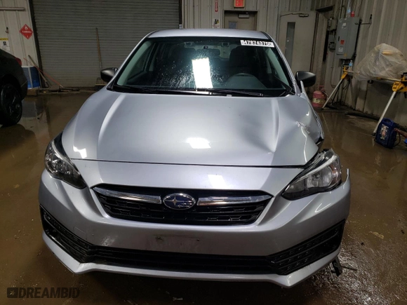 2022 Subaru Impreza with VIN 4S3GTAB61N3721253, listed as a Copart auction lot 47874375 with 58,255 mi miles and Salvage Title. Bid and sale history available at carsss.com. Image 5.