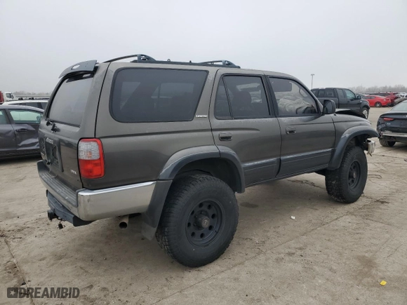 1998 Toyota 4Runner Limited with VIN JT3HN87R4W0187540, listed as a Copart auction lot 44191055 with 322,734 mi miles and Salvage Title. Bid and sale history available at carsss.com. Image 3.
